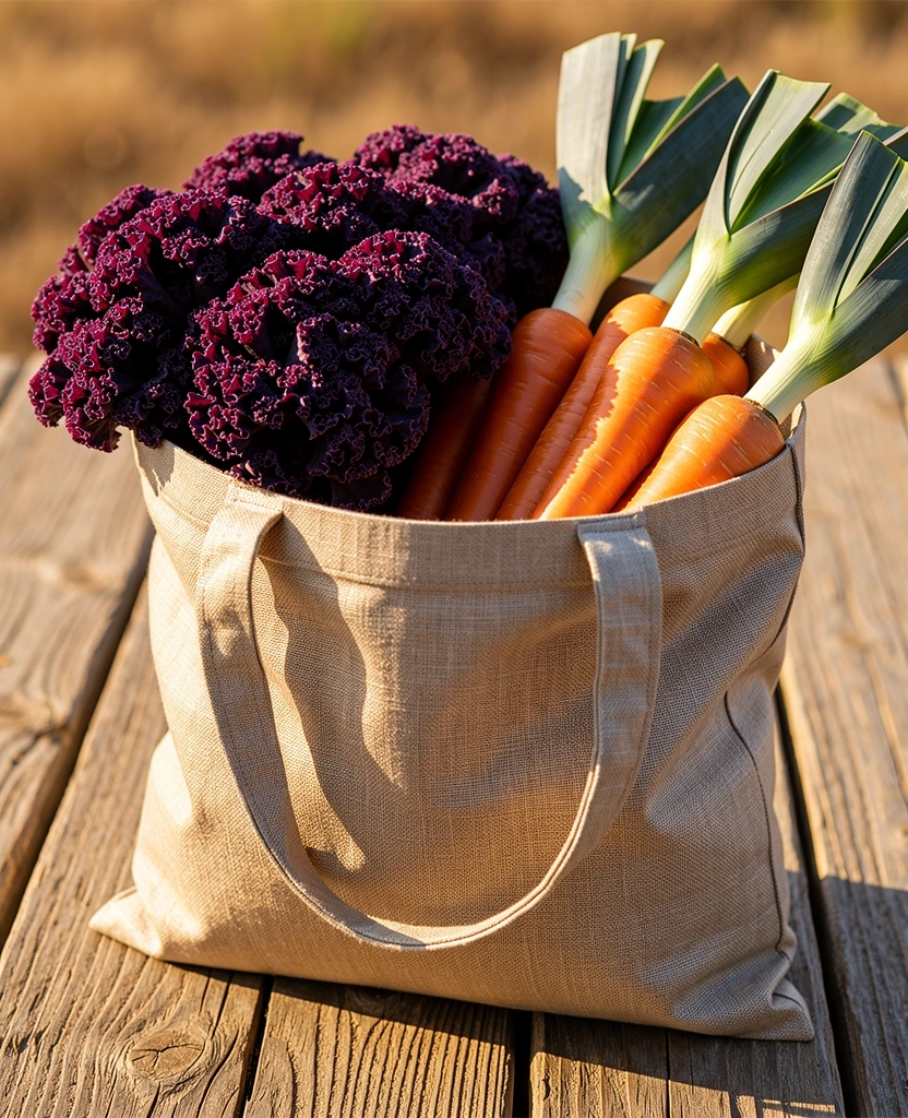 Bolsa de compra saludable
